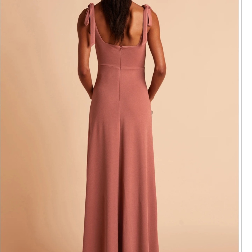 Birdy Grey Crepe Alex Maxi Dress with Slit Desert Rose - sold out online! - Picture 5 of 8